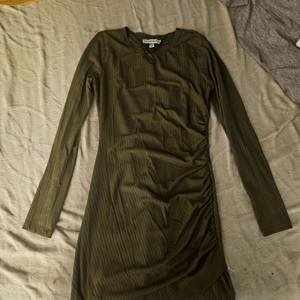 Tight long sleeve dress